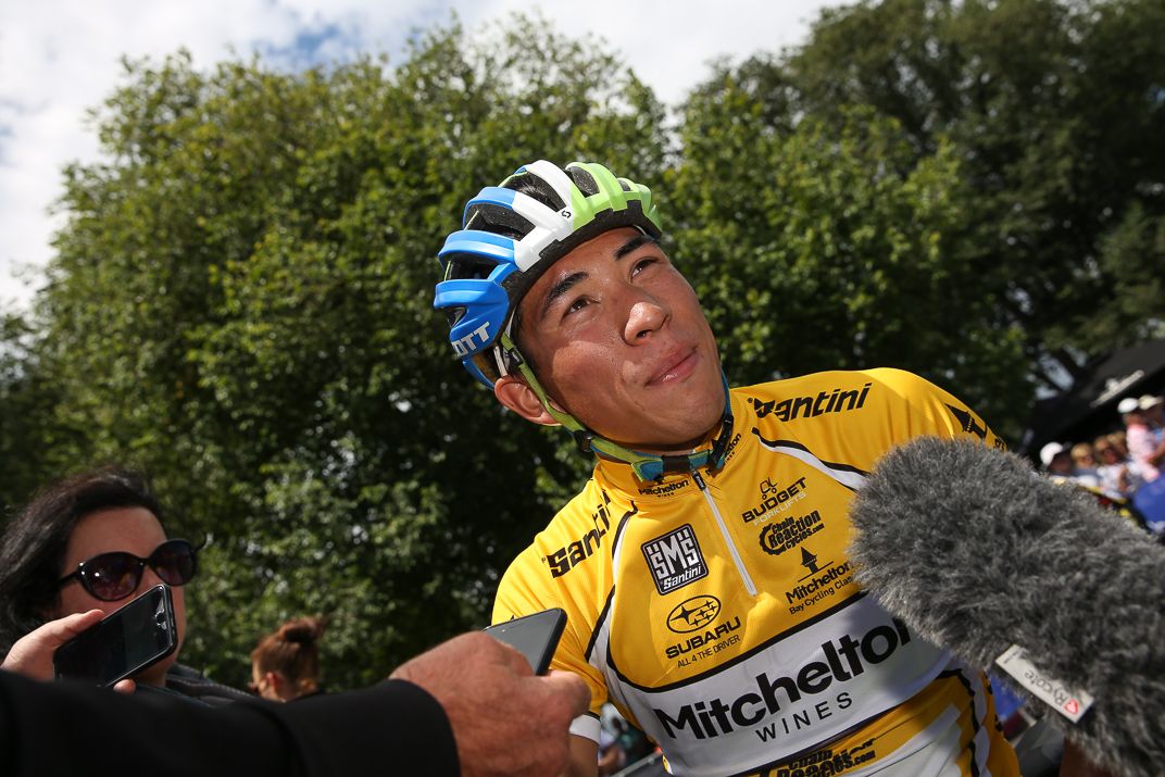 Bay Crits winner Caleb Ewan (Orica GreenEdge)