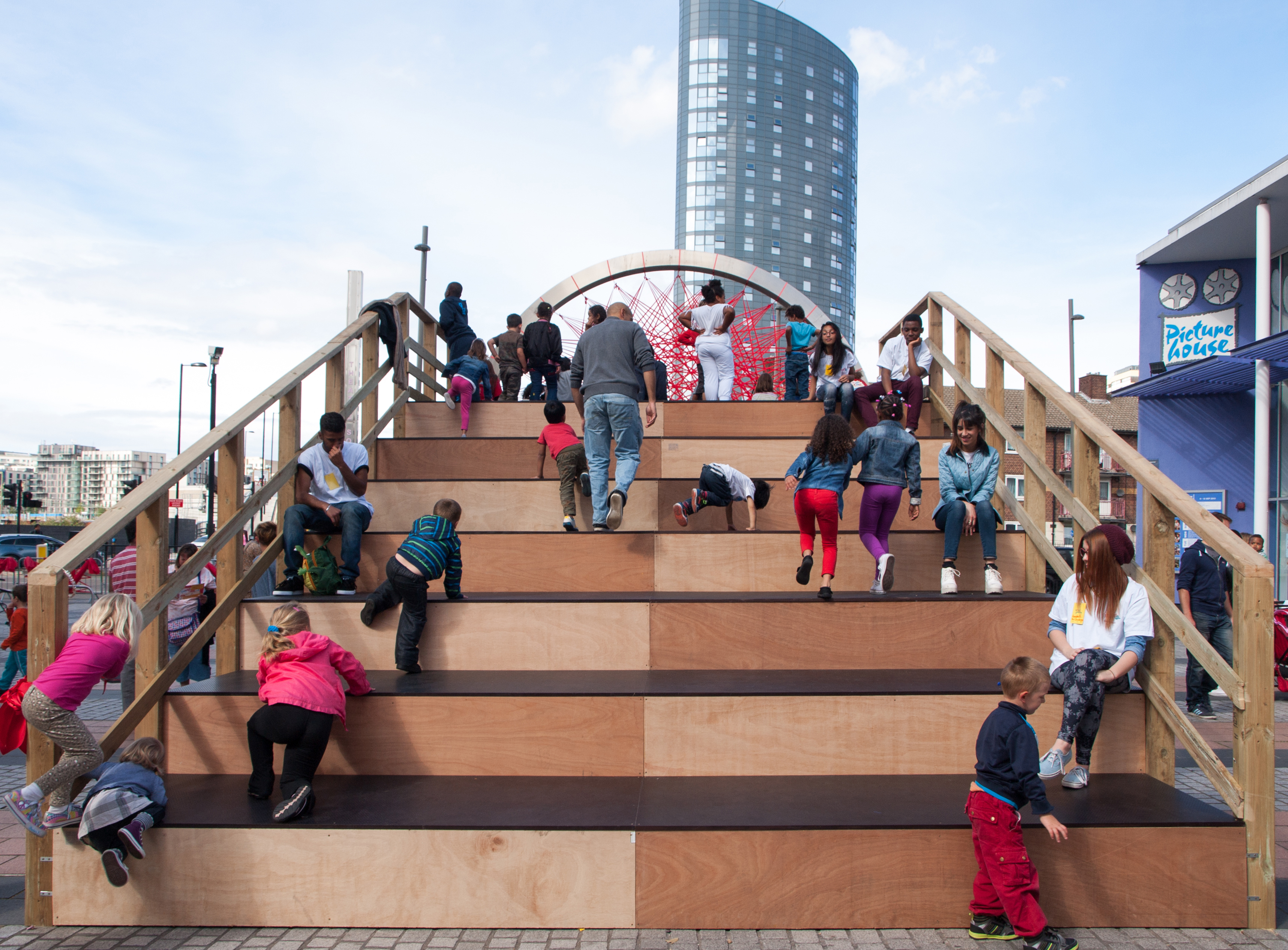 Big Slide, Stratford, London, UK 2012