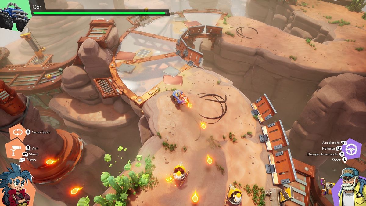 Gameplay shots from Age Twisters