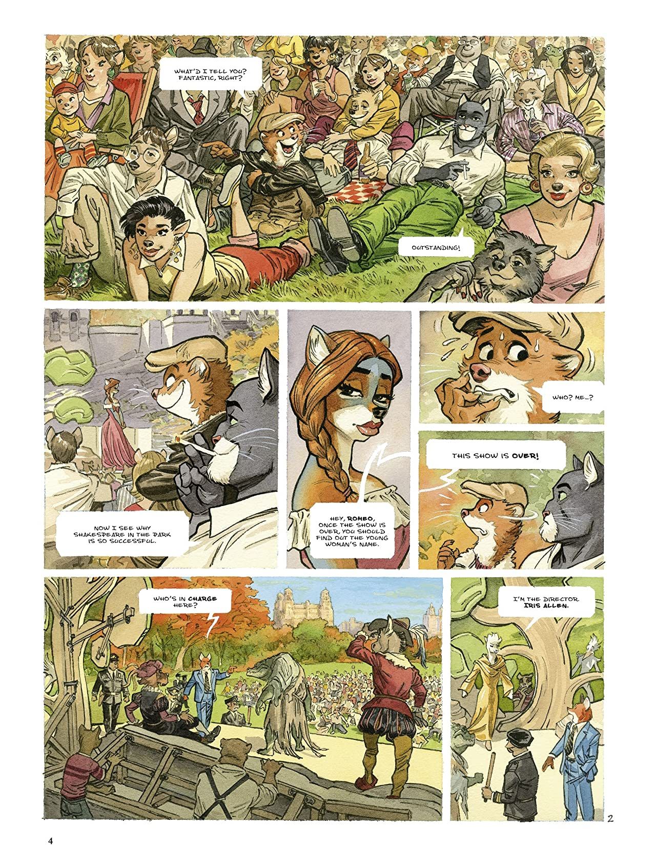 Blacksad: They All Fall Down Part 1