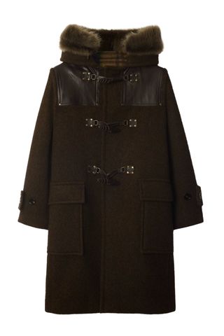 Wool Duffle Coat in Camp - Women | Burberry® Official