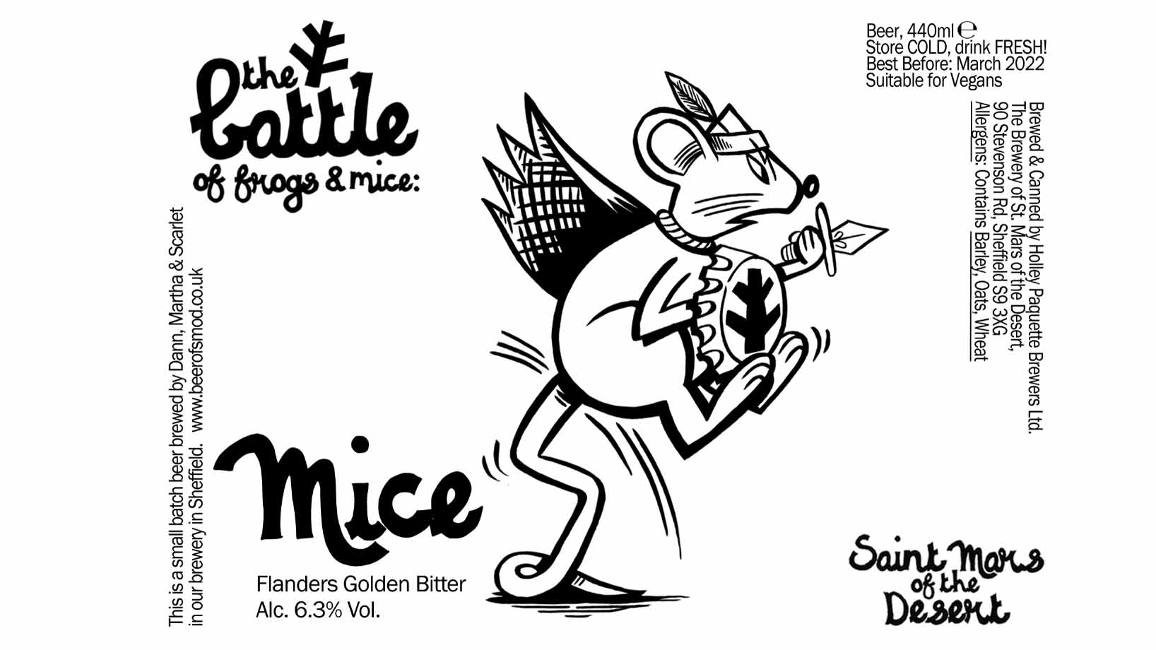 Beer of the week: Saint Mars of the Desert - Mice