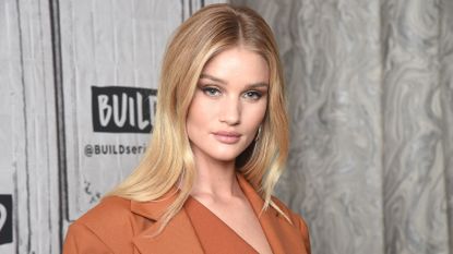 new york, new york may 03 rosie huntington whiteley visits the build series to discuss the digital platform rose incat build studio on may 03, 2019 in new york city photo by gary gershoffgetty images