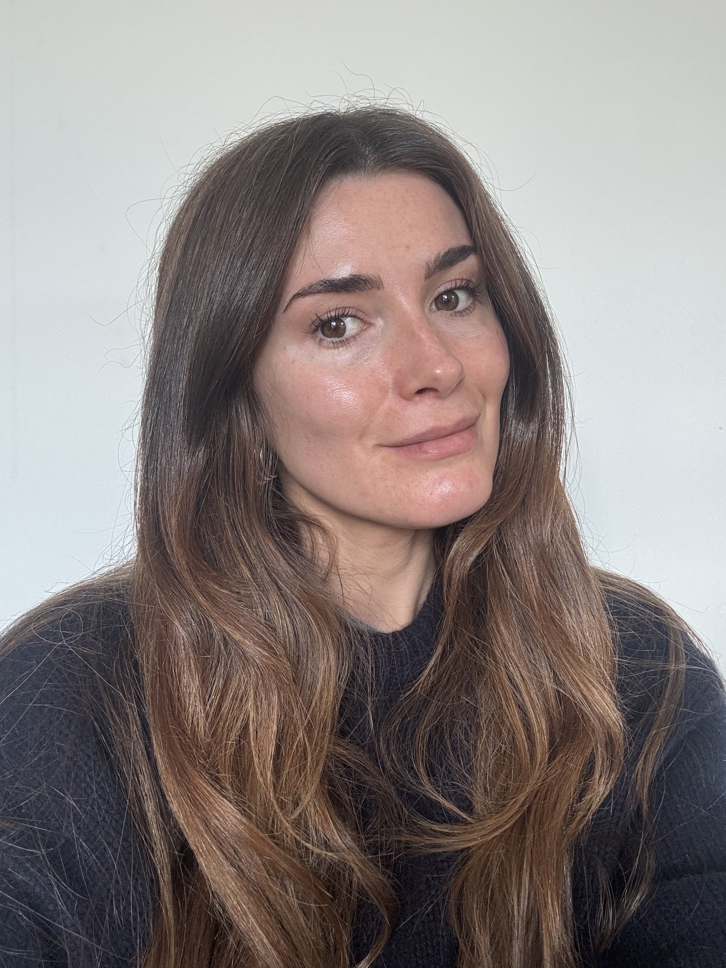 Eleanor's skin without foundation