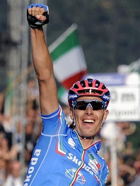 Alessandro Ballan wins at home!