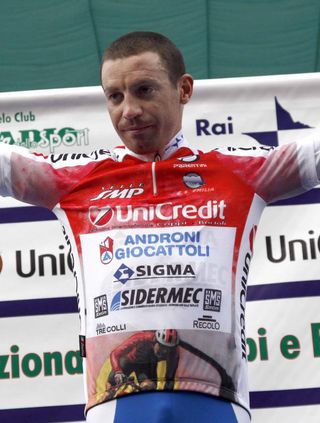 Emanuele Sella (Androni Giocattoli) retains the overall lead.