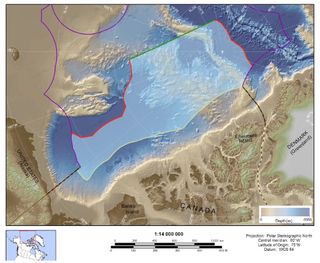 Canada claims scientific studies from 17 Arctic expeditions show its continental shelf extends beyond the geographic North Pole.