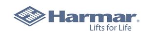 Best stairlifts: The Harmar Stairlifts logo in grey-blue