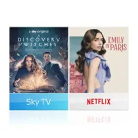 Sky TV: Sky TV + Netflix package for £26 a month
