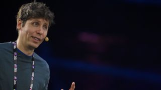 Sam Altman Co-founder and CEO of OpenAI speaks during the Italian Tech Week 2024