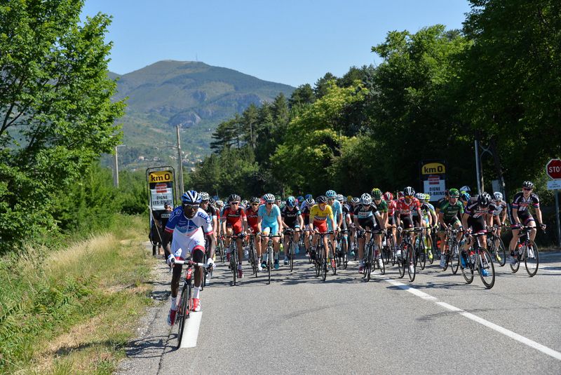 Kilometre zero and K&eacute;vin Reza (FDJ) attacks