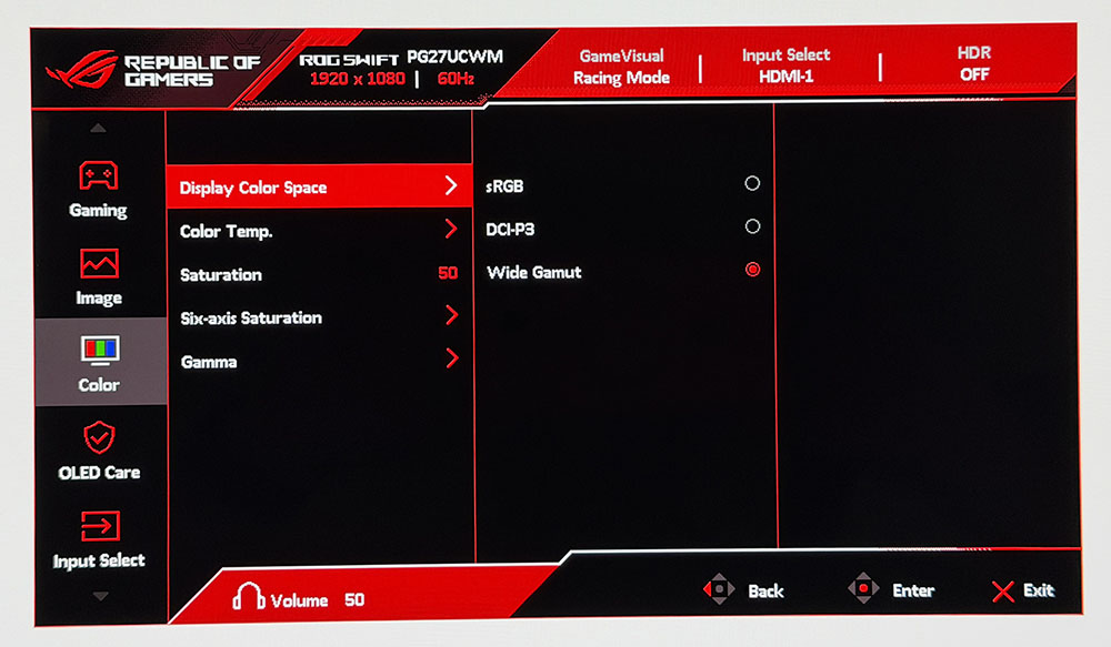 Asus ROG Swift PG27UCWM