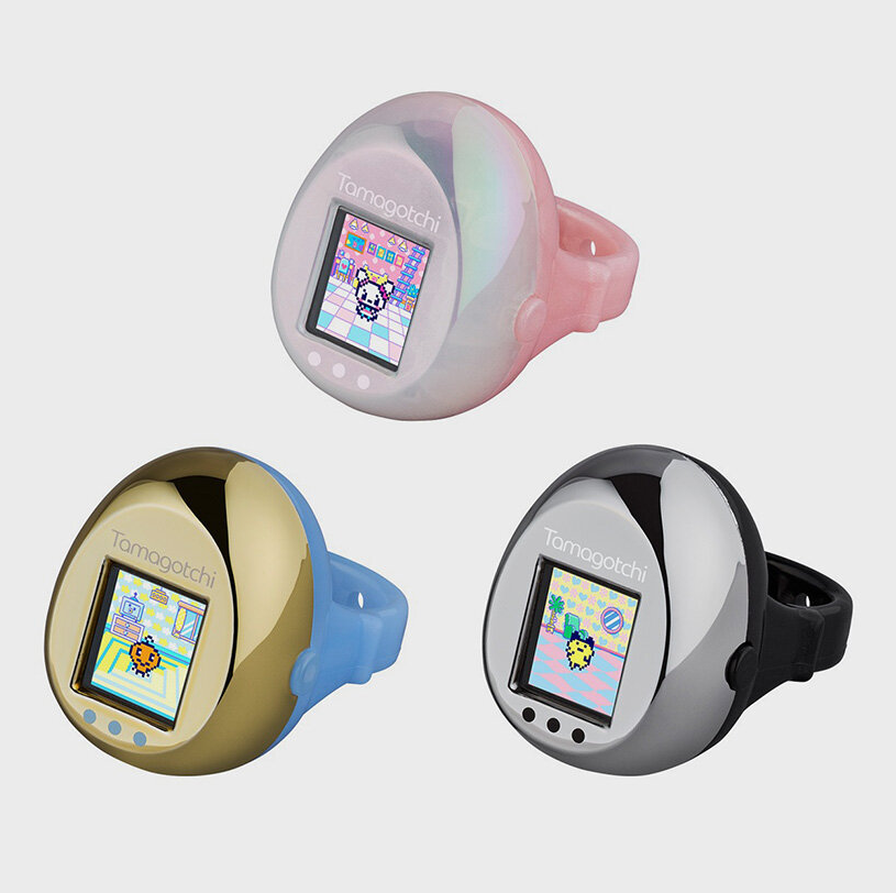 Tamagotchi rings the changes – nurture a digital pet on your finger