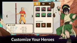 Avatar: Generations character customization screen