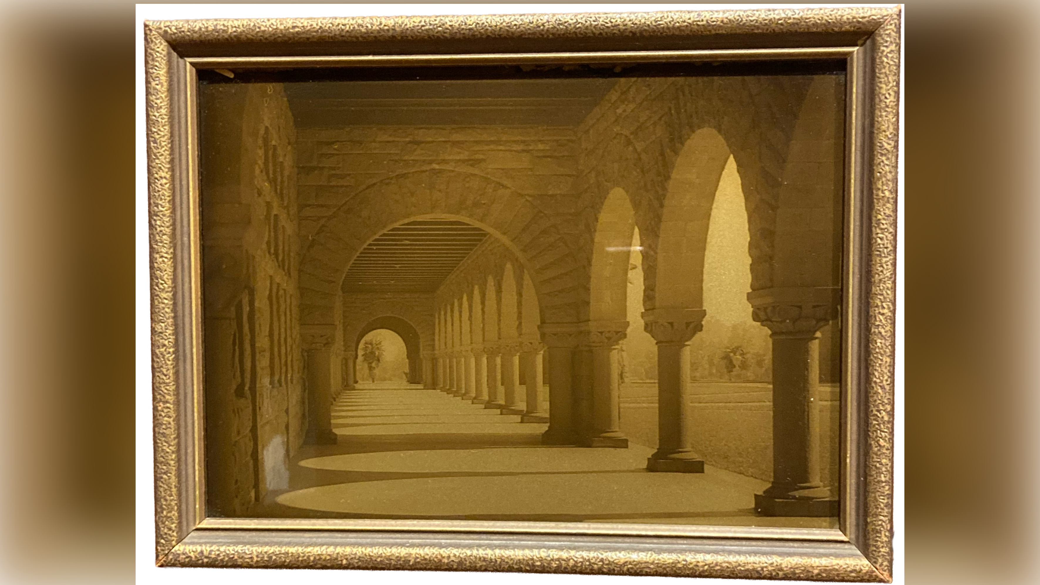 Arches of a building.