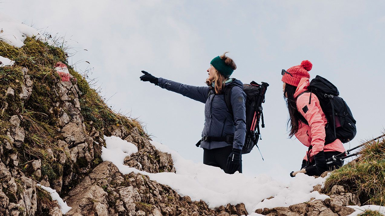 Marie Cheng as part of Jack Wolfskin Wolftrail hike team