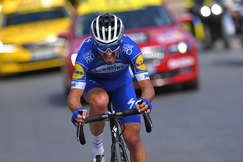 Julian Alaphilippe (Deceuninck-QuickStep) at the Tour de France