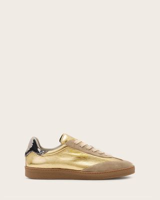 Thelma Metallic Low Top Trainers