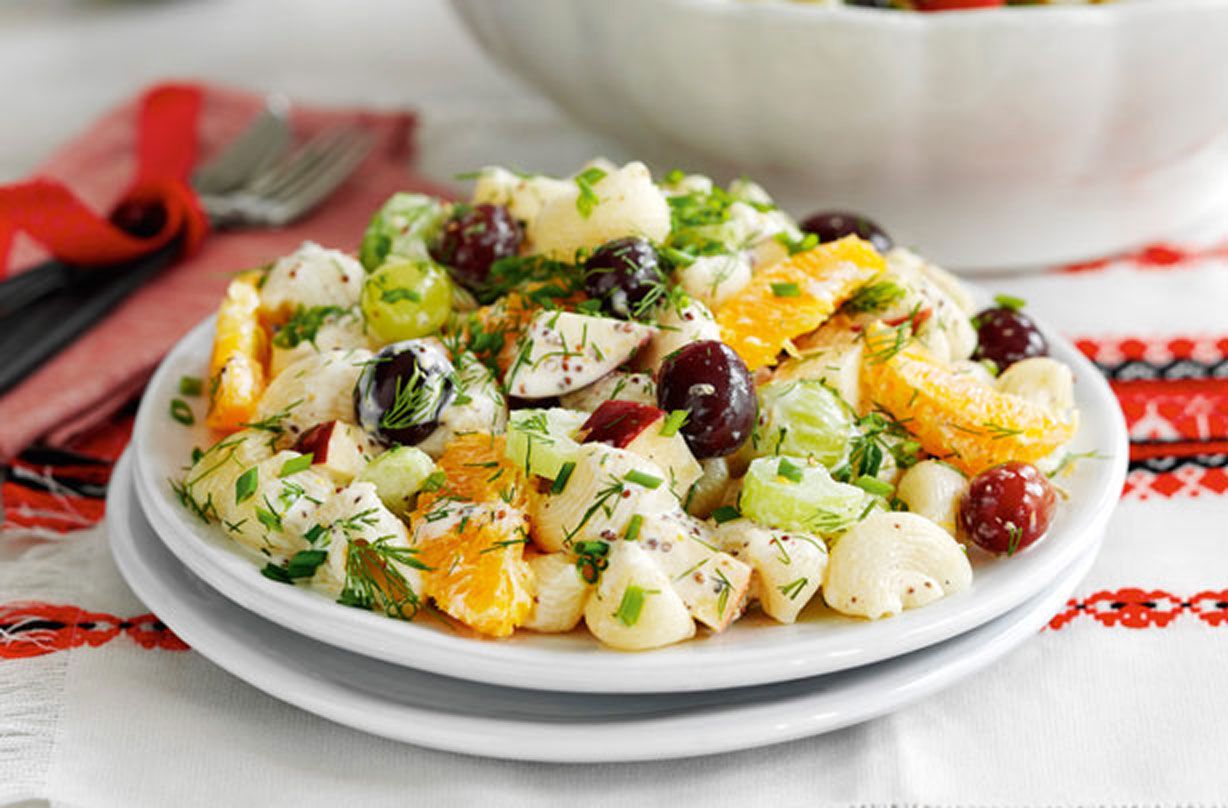 Slimming World fruity pasta salad recipe GoodtoKnow