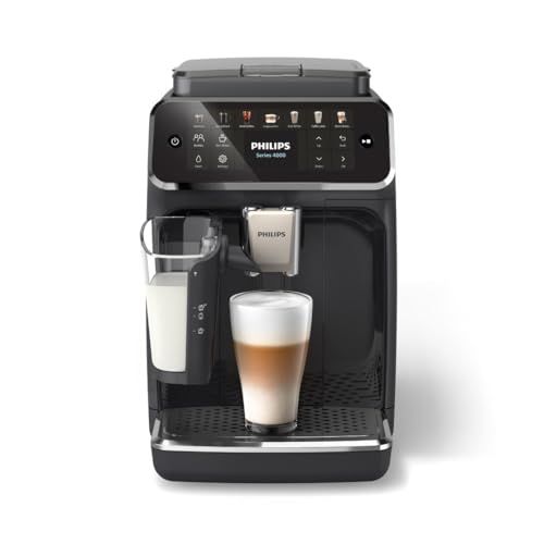Fully Automatic Espresso Machine 4400 LatteGo (Black)