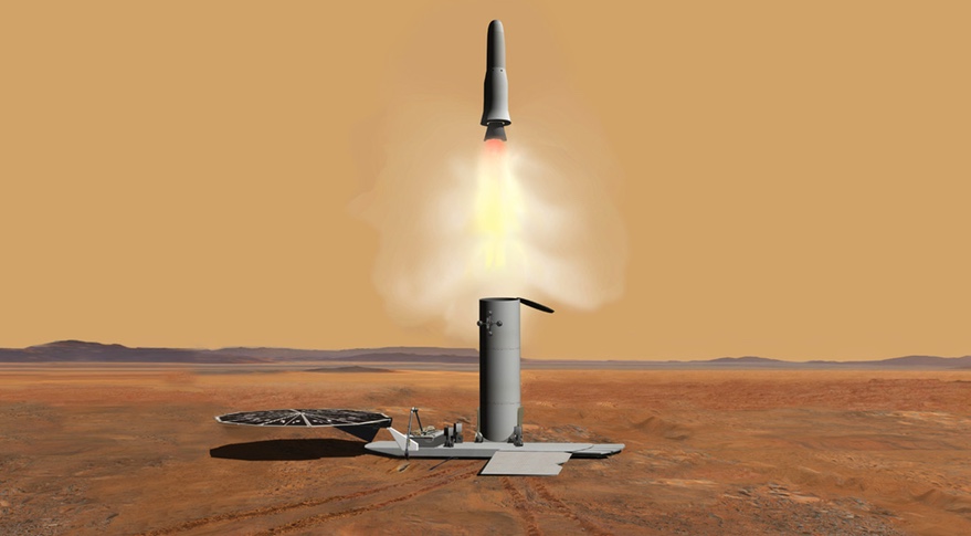 Mars Ascent Vehicle art