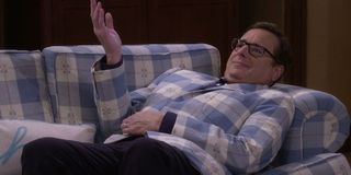 Danny on the couch in Fuller House