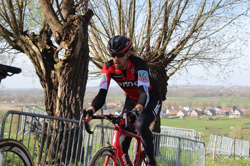 Daniel Oss looks calm and collected, he's done this many times before