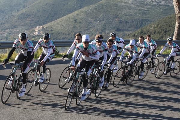 Flaminia-Bosini Docce team in training
