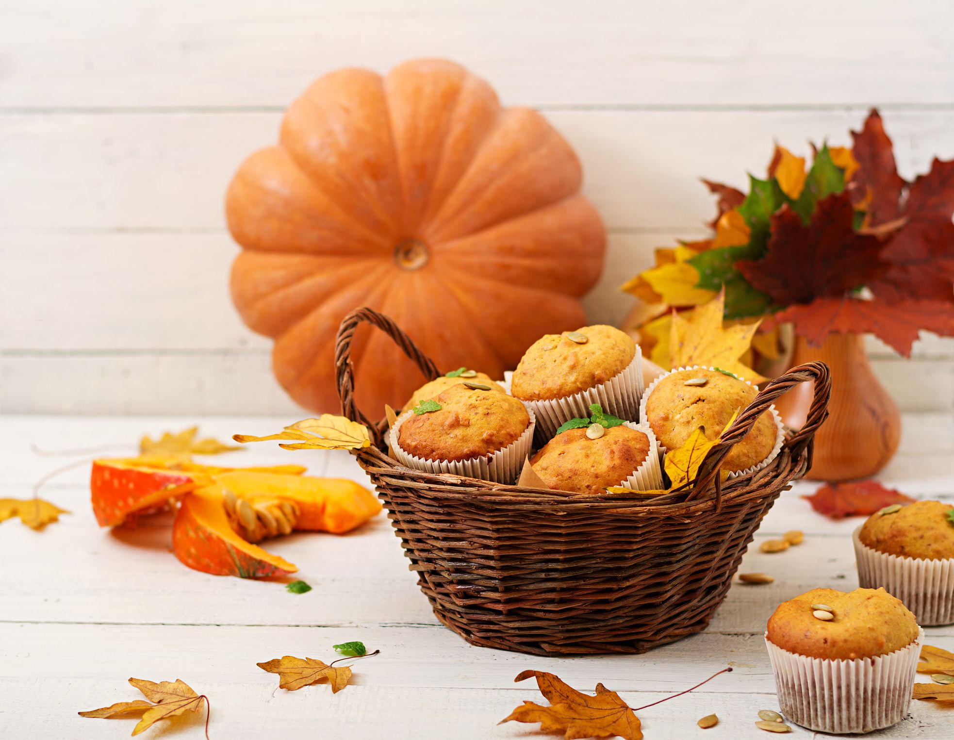 Pumpkin pecan muffins recipe