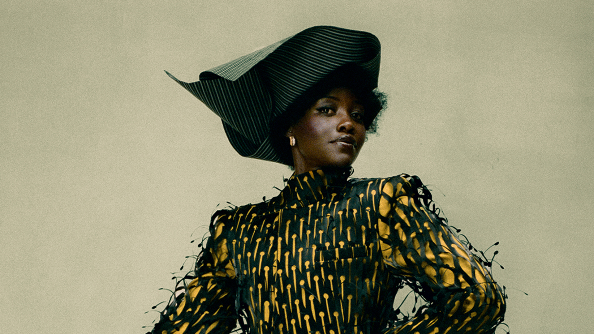 Lupita Nyong'o poses for Who What Wear