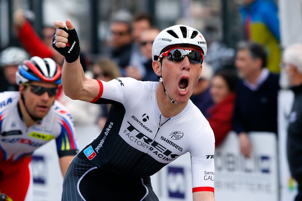 Giacomo Nizzolo (Trek Factory Racing) claimed his first victory of the 2015 season at the GP Nobili.