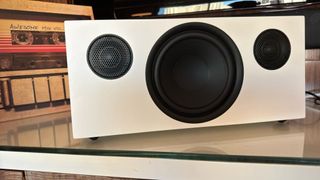 Audio Pro C20 speaker in white