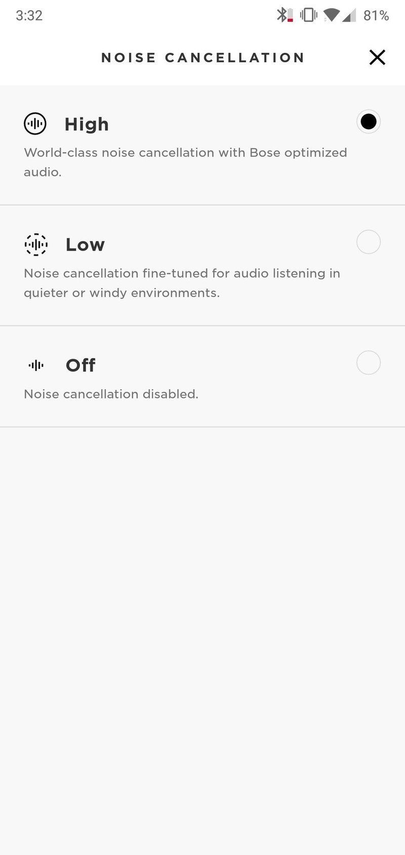 How to adjust or turn off noisecancelling on Bose QC 35 Android Central