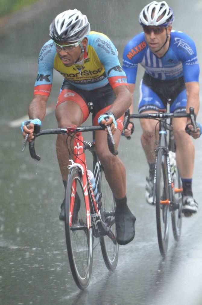 Then the rain started