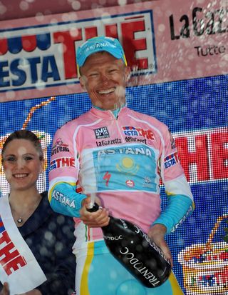 Alexandre Vinokourov takes lead, Giro d'Italia 2010, stage three