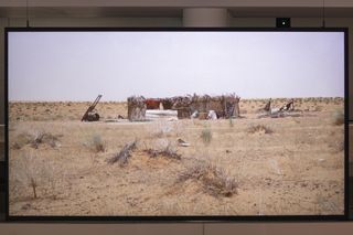 Landscapes art installation by Nicène Kossentini