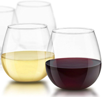 JoyJolt Spirits Stemless Wine Glasses l Currently $16.95 at Amazon