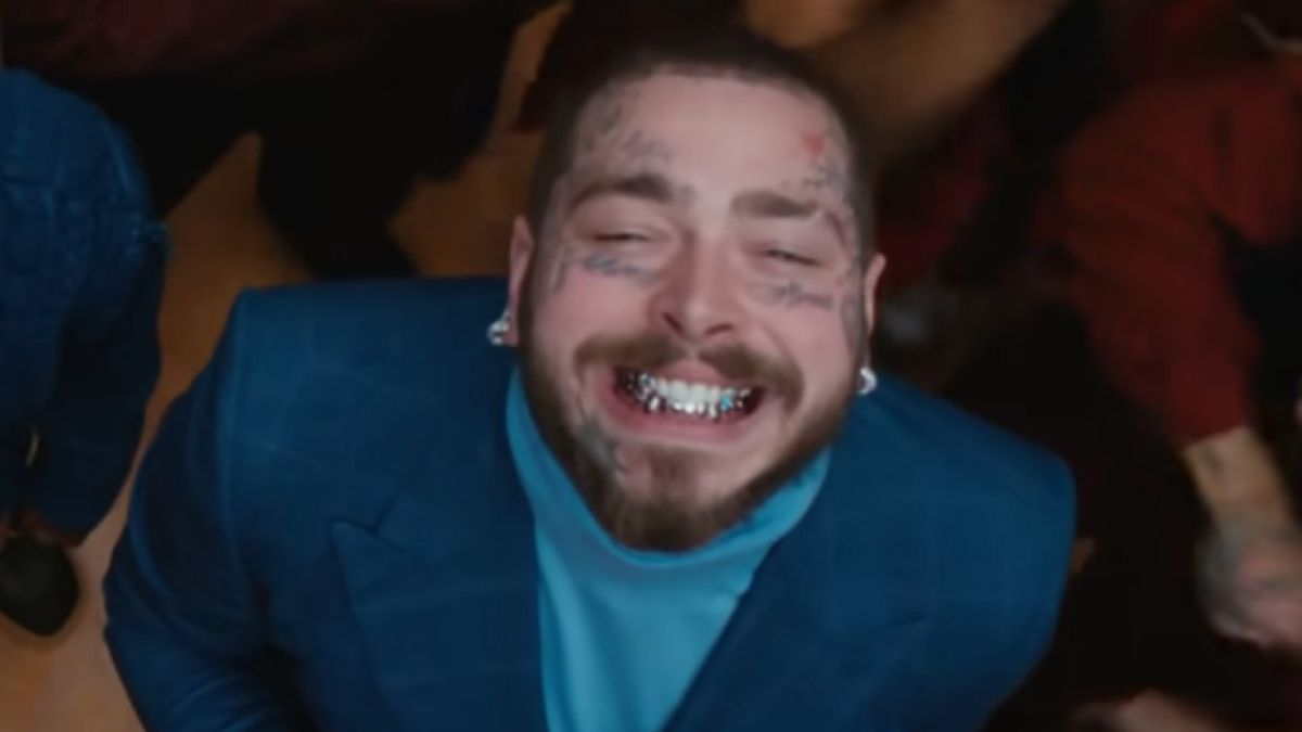 Post Malone in Cooped Up music video.