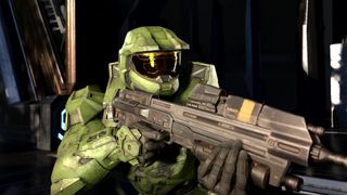 Halo Infinite Campaign Chief Aiming