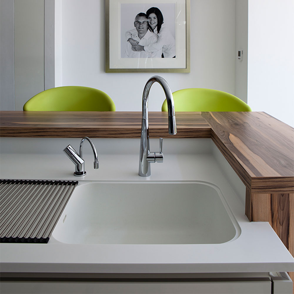 kitchen with sink unit