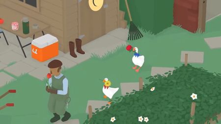 Untitled Goose Game two-player mode split screen multiplayer