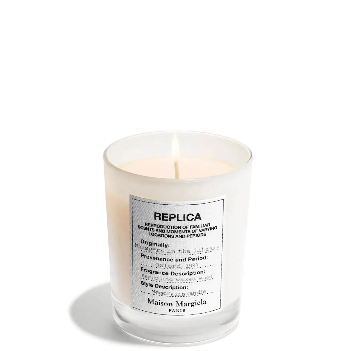 Beauty routine for moms Maison Margiela replica whispers with library candles