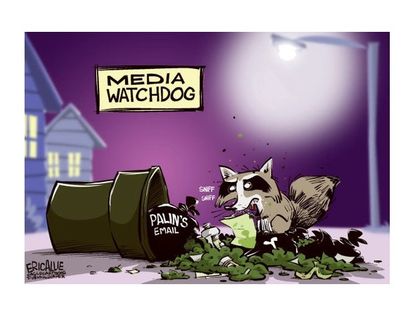 Media watchdogs on garbage patrol