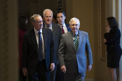 Senators head to impeachment proceedings