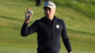 Justin Thomas during the 2021 Ryder Cup at Whistling Straits