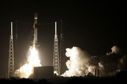 The SpaceX launch on Thursday night.