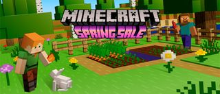 Minecraft Marketplace Spring Sale Banner