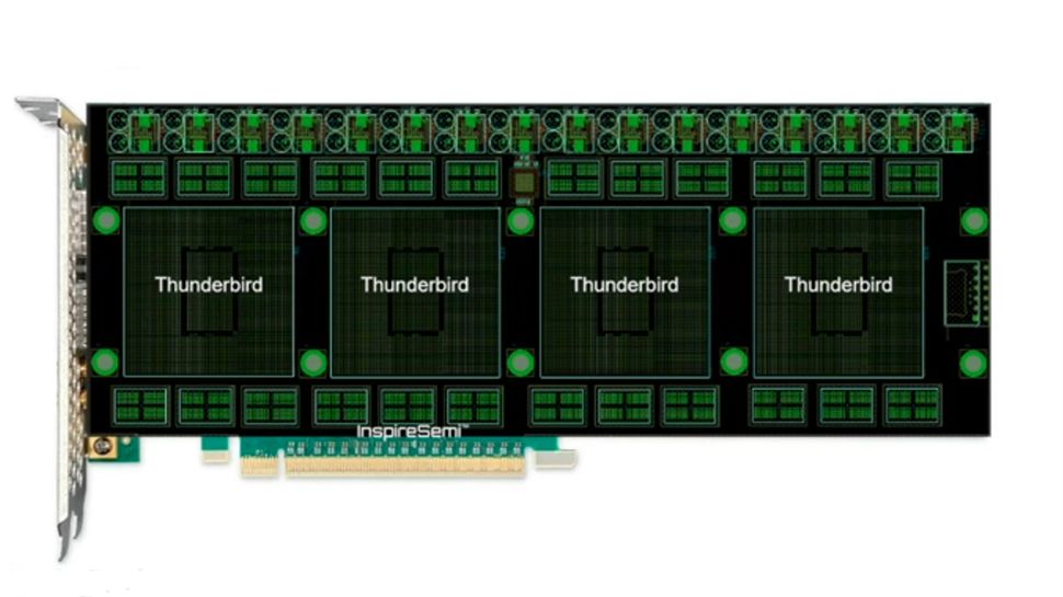 InspireSemi Thunderbird I PCIe add-in card 