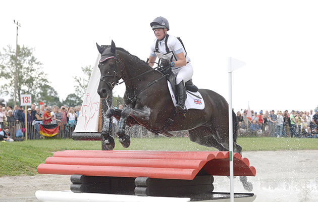 Nicola Wilson and Bulana tackle Rudiger Schwarz&amp;rsquo;s 30-fence cross-country track with flair, to finish the second phase in fourth position individually