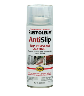 a can of Rustoleum anti slip spray